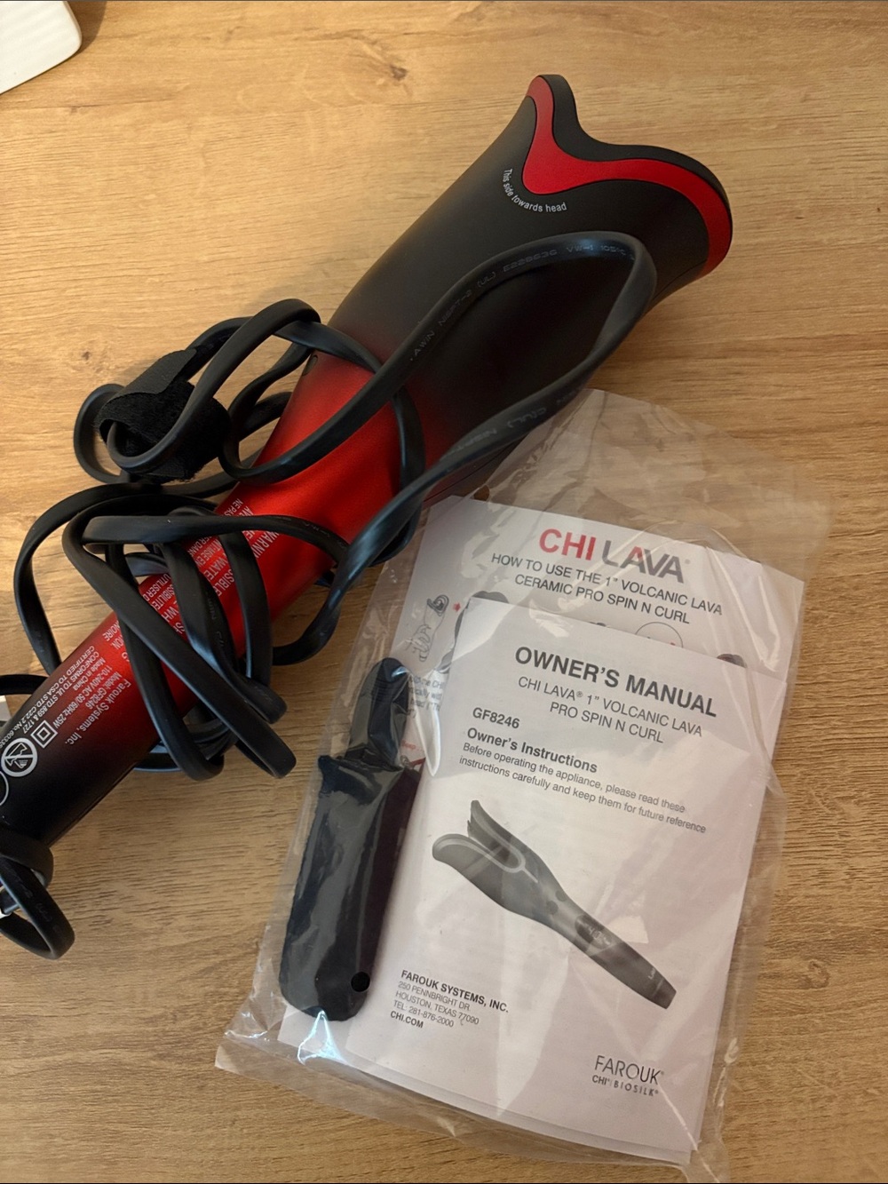 CHI 1” Volcanic Lava Ceramic Pro Spin n Curl
